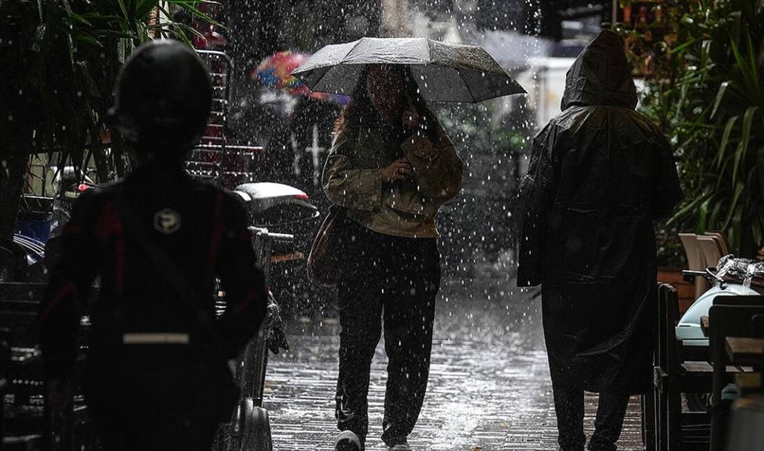 İçişleri Bakanlığı, Meteoroloji Genel Müdürlüğü verileri doğrultusunda, yurdun bazı kesimleri