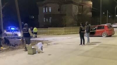 Yozgat'ın Sorgun ilçesinde otomobil ile motosikletin çarpışması sonucu 1 kişi
