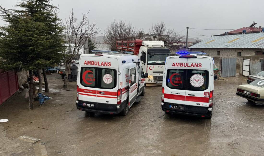 Nevşehir'in Acıgöl ilçesinde sobadan sızan karbonmonoksit gazından zehirlenen anne, baba