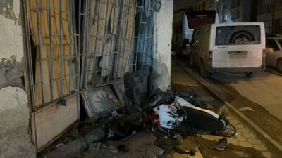  Eskişehir'in Tepebaşı ilçesinde, bir motosikletin yayaya çarpması sonucunda meydana gelen