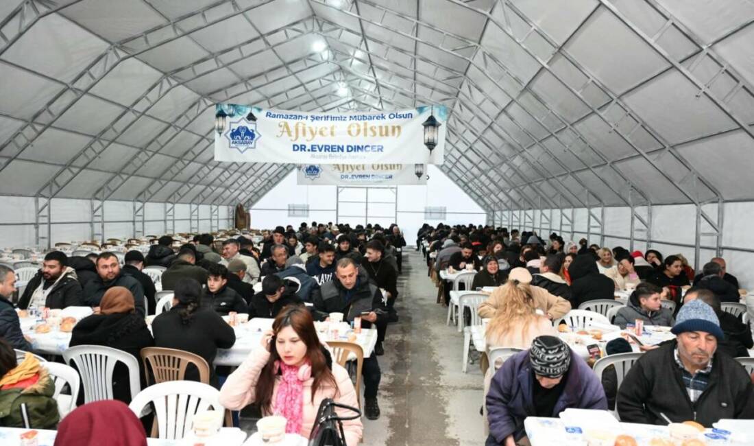 Ramazan ayının ilk günü itibarıyla Aksaray Belediyesi tarafından şehrin iki