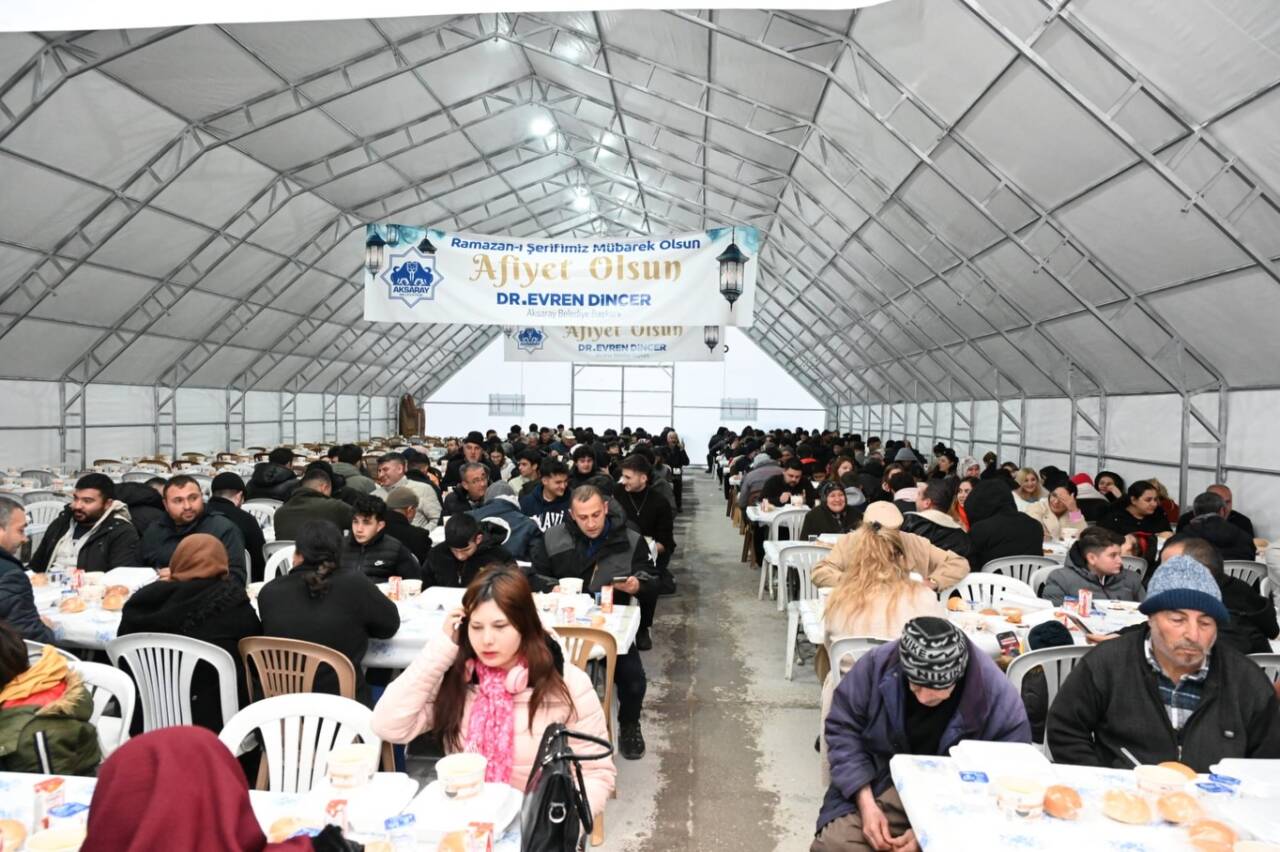 Ramazan ayının ilk günü itibarıyla Aksaray Belediyesi tarafından şehrin iki