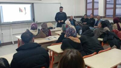 Ağaçören İlçe Milli Eğitim Müdürlüğü koordinasyonunda Şehit Ömer Görgülü Halk