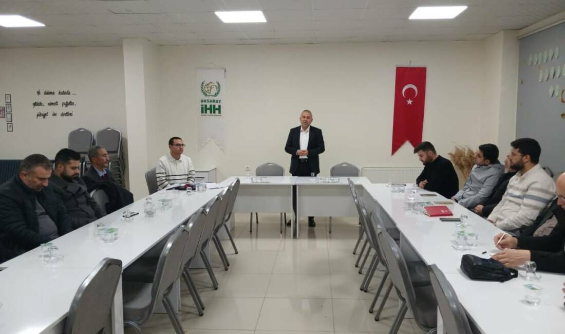 Aksaray İHH İnsani Yardım Derneği’nin 3. Olağan Genel Kurulu, 10