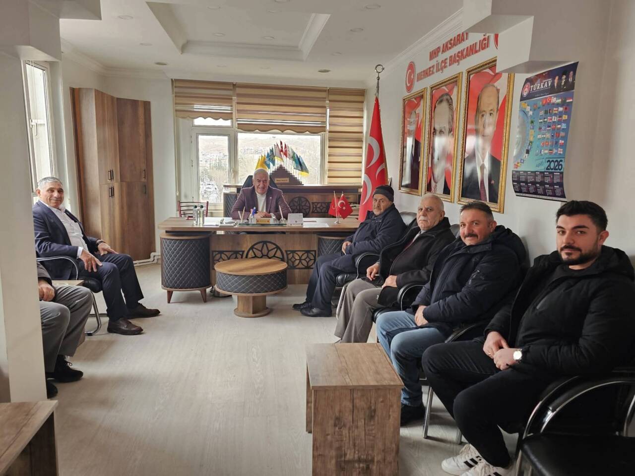MHP Aksaray İl Teşkilatı’nın geleneksel Asıl-Vekil Buluşması’nda Milletvekili Ramazan Kaşlı,