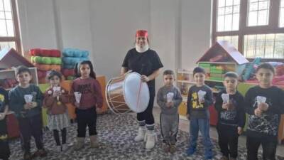 Ağaçören’de bir anaokulunda düzenlenen Ramazan ayı etkinlikleri, küçük yaş grubundaki