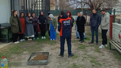 Aksaray AFAD, İlk Denge Özel Eğitim ve Rehabilitasyon Merkezi personeline