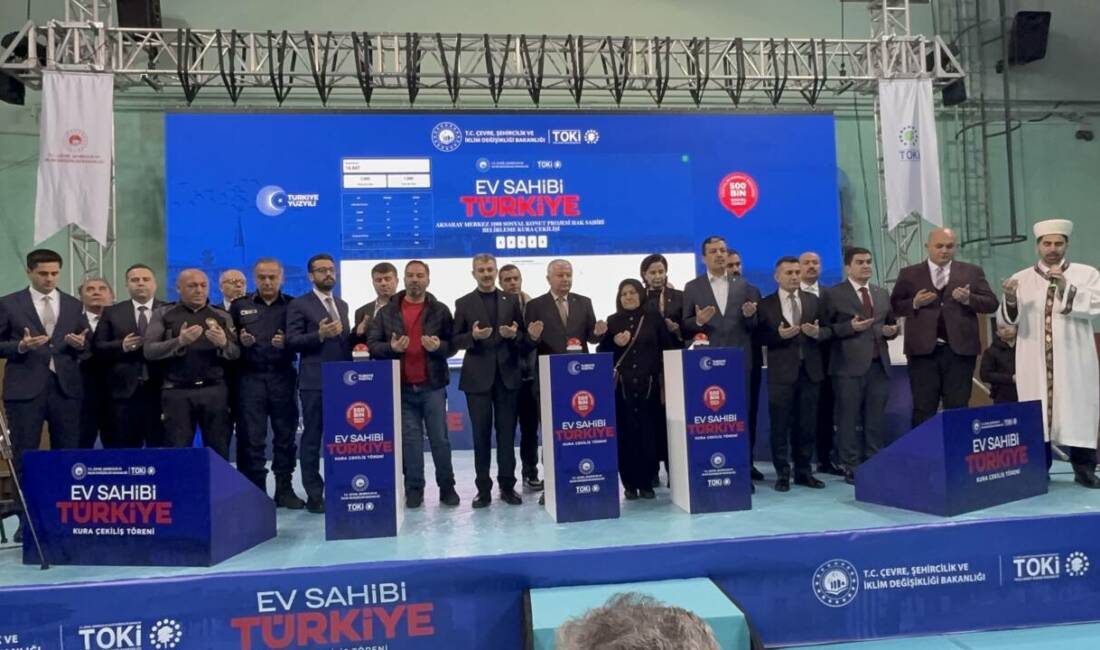 TOKİ’nin Aksaray’da yapacağı 2 bin 353 sosyal konutun hak sahipleri
