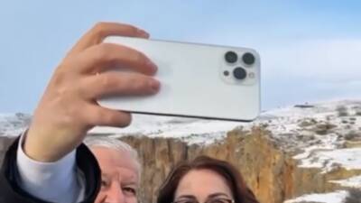 Aksaray Valisi Murat Duru, eşi Elif Duru ile Ihlara Vadisi