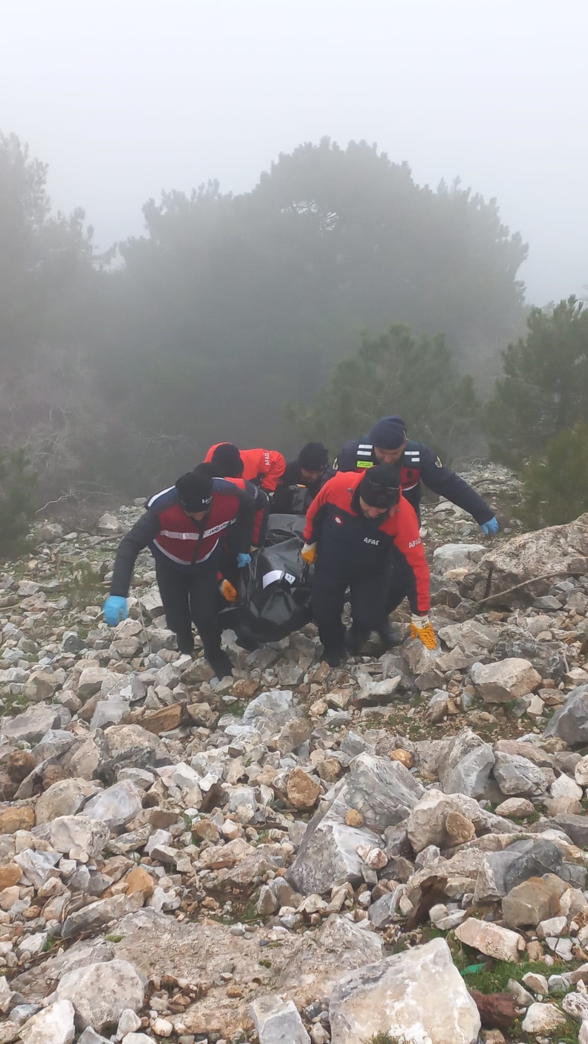 Aydın'ın Kuşadası ilçesinde uçurumdan düşen şahıs hayatını kaybetti.