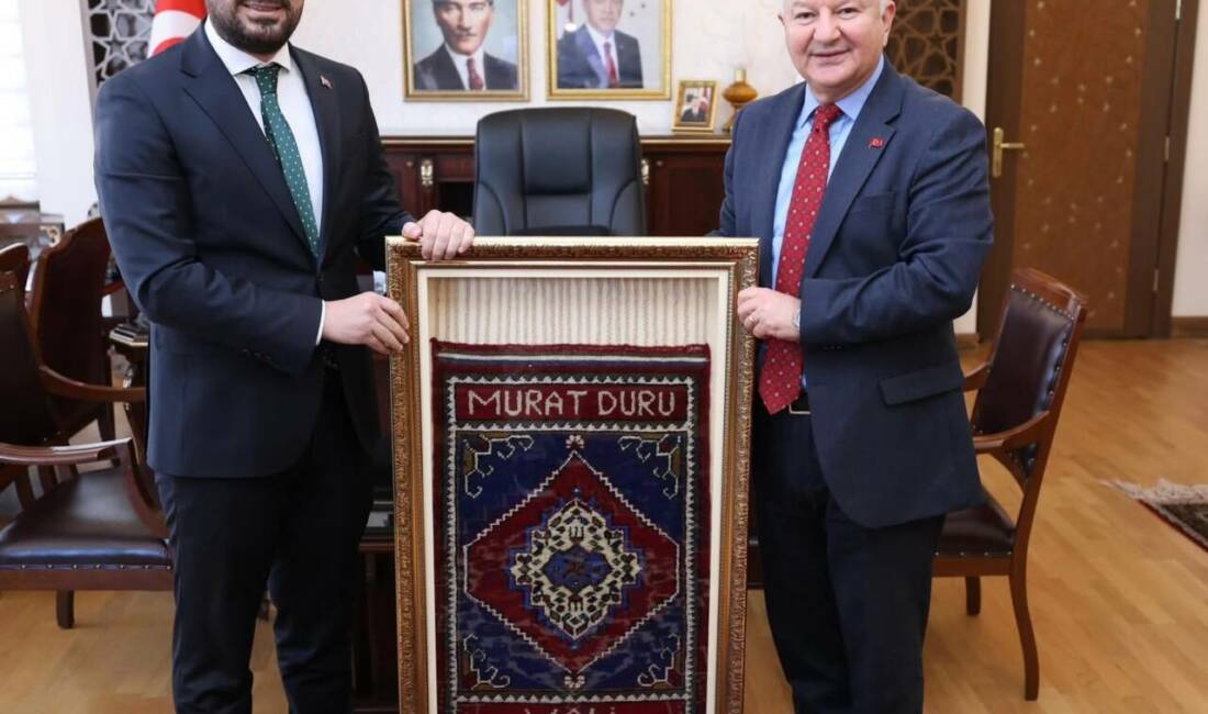 ASKON Aksaray yönetimi, Vali Murat Duru’ya hayırlı olsun ziyaretinde bulundu,
