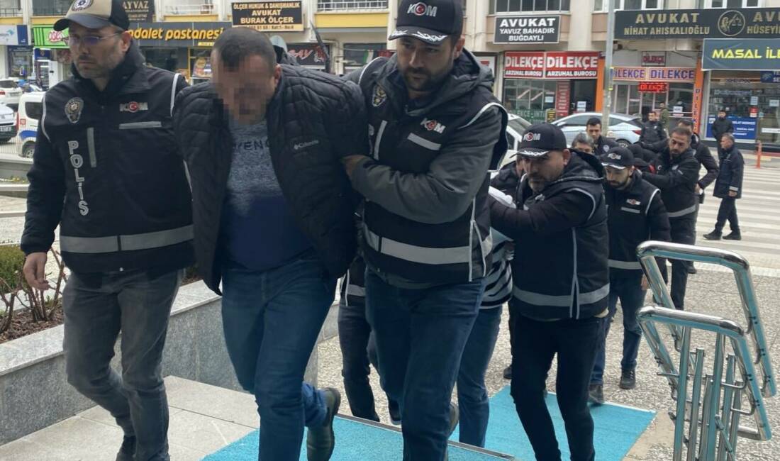 Çorum’da bir iş yerine düzenlenen silahlı saldırıyla ilgili gözaltına alınan