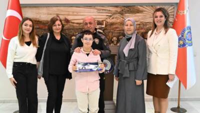 Aksaray İl Emniyet Müdürlüğünde gerçekleşen anlamlı buluşmada, Down Sendromlular Derneği