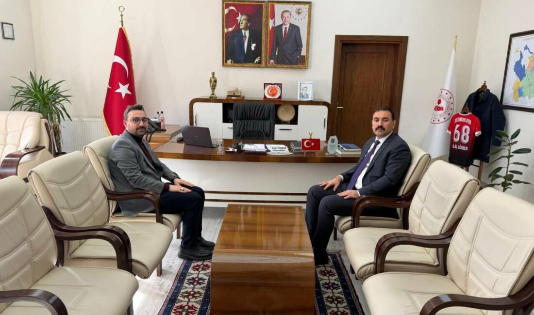 Sultanhanı Kaymakamlığı, Kültür ve Turizm İl Müdürü Abdullah Oğuz’u makamda