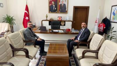 Sultanhanı Kaymakamlığı, Kültür ve Turizm İl Müdürü Abdullah Oğuz’u makamda
