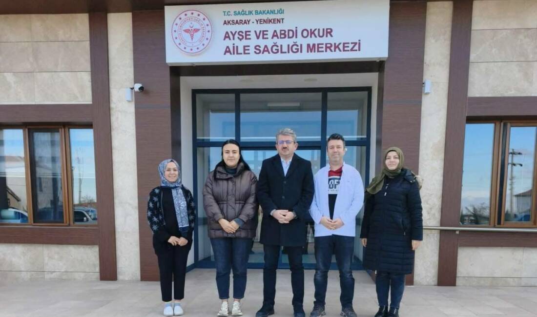 İl Sağlık Müdürü Dr. Abdullah Güleç, Ayşe ve Abdi Okur