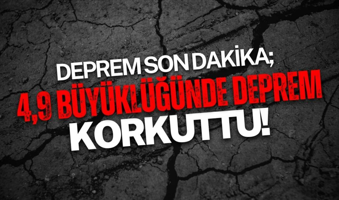 AFAD verilerine göre Erzincan’ın Kemah ilçesinde 4,9 büyüklüğünde deprem meydana