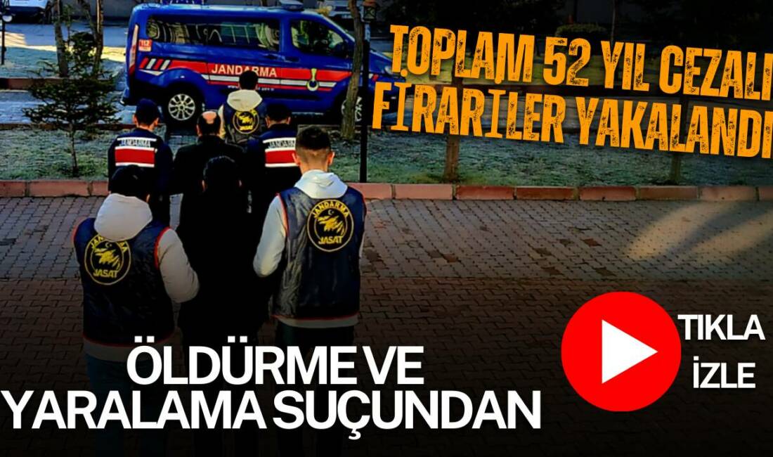 JASAT operasyonunda kasten öldürme ve yaralama suçlarından toplam 52 yılın