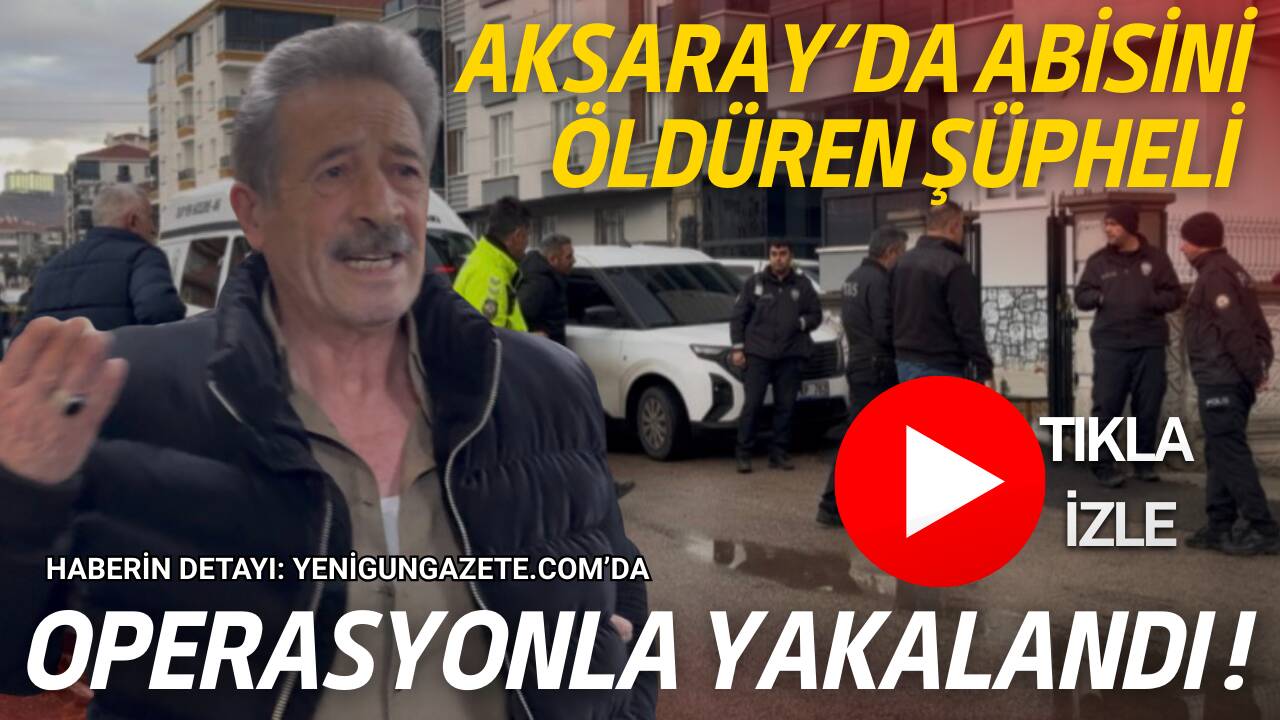 Hasas Mahallesi’nde abisini silahla vuran Ş.Y., polis ekiplerinin yaptığı operasyonla