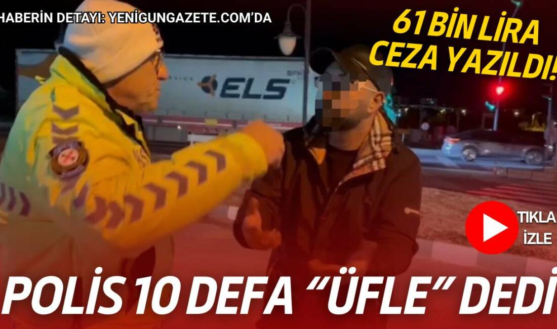 Tabelaya çarpıp kaçan Alkollü sürücü polis ekipleri tarafından kıskıvrak durduruldu;