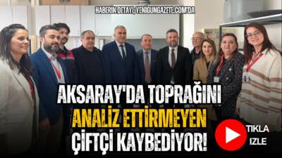 4 milyon 200 bin dekar tarım arazisinin bulunduğu Aksaray’da üniversite,