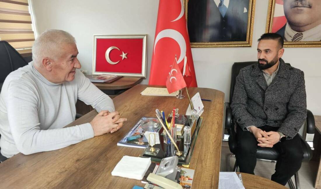 MHP Aksaray Milletvekili Ramazan Kaşlı, İl Teşkilatı’nda yöneticiler ve vatandaşlarla
