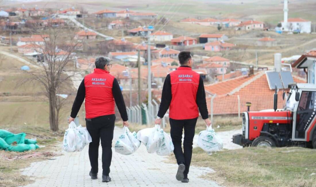 Ramazan ayı kapsamında köylerde pide dağıtımı gerçekleştirildi. Nurgöz, Boyalı ve