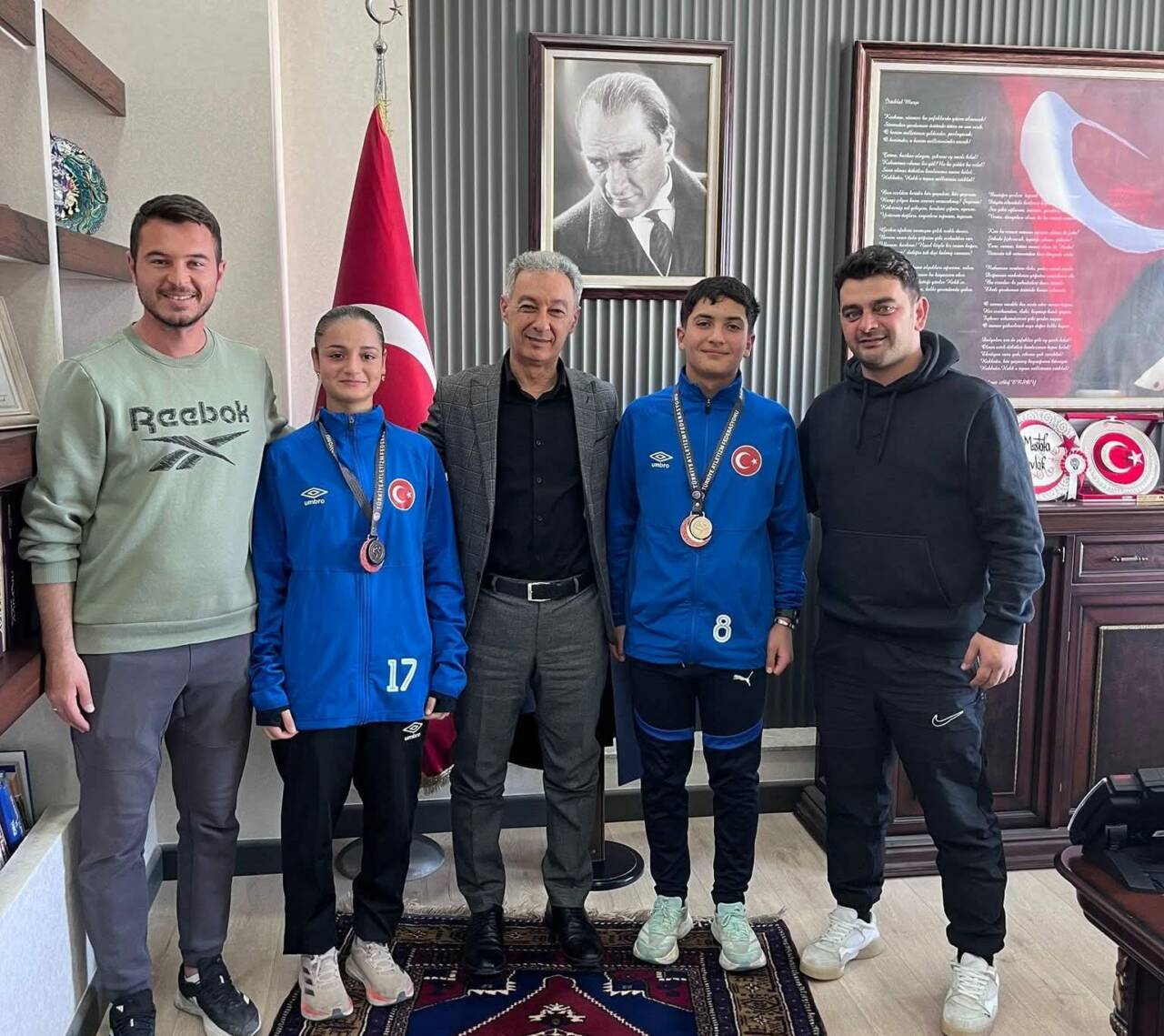 Bursa’da düzenlenen U16 Nejat Kök Türkiye Salon Şampiyonası’nda elde edilen