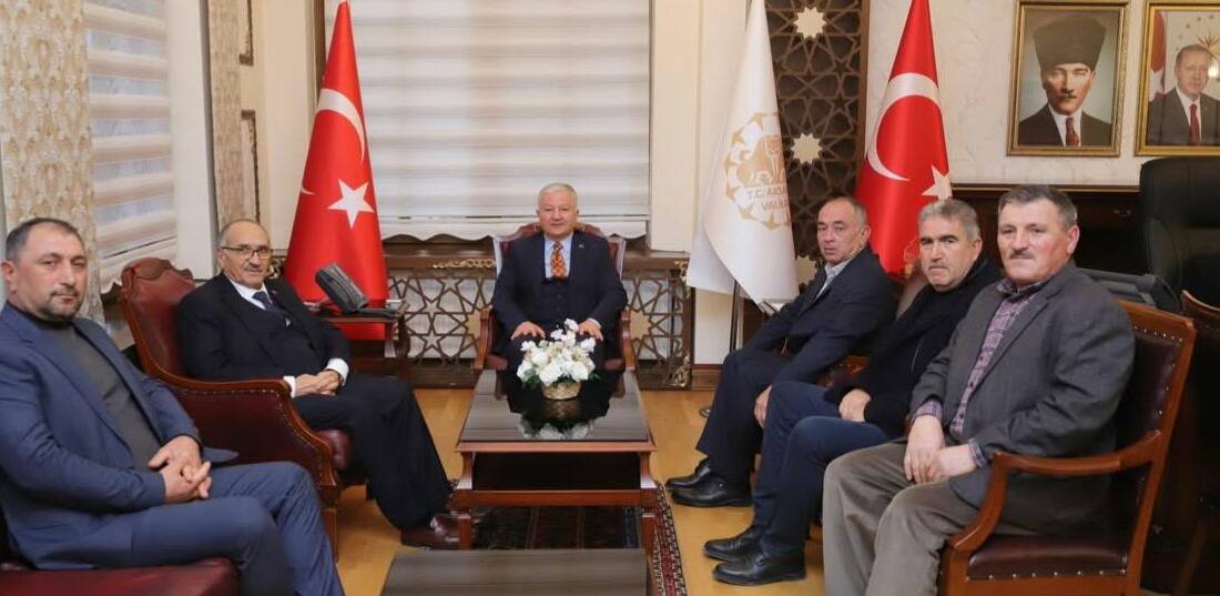 Aksaray Merkez İlçe Süt Üreticileri Birliği yönetimi, göreve başlayan Vali