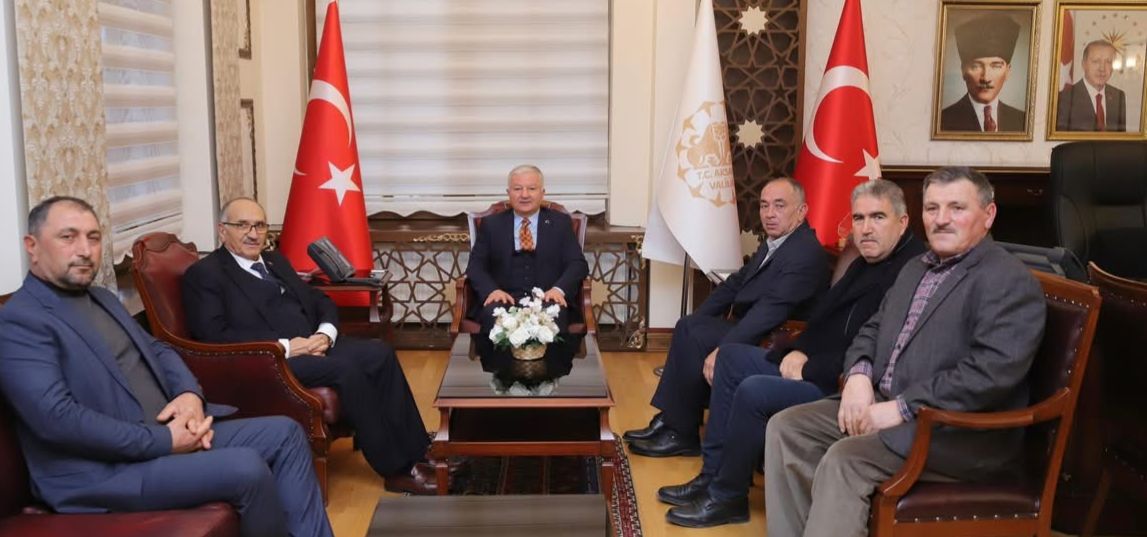 Aksaray Merkez İlçe Süt Üreticileri Birliği yönetimi, göreve başlayan Vali