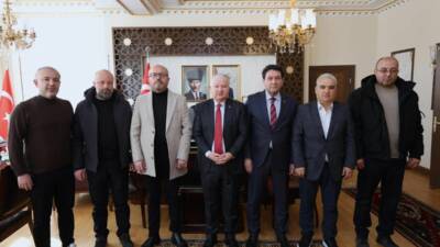 Aksaray’da görev yapan ulusal ve yerel basın temsilcileri, göreve yeni
