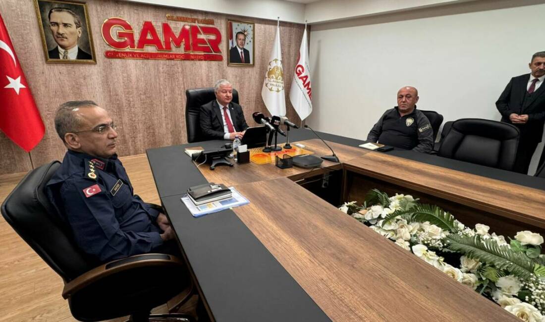 Vali Murat Duru, Ocak 2026 asayiş toplantısında suçla mücadeledeki sonuçları