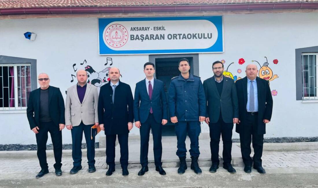 Eskil ilçesinde gerçekleştirilen köy ziyaretleri kapsamında Başaran ve Güneşli köylerinde