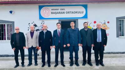 Eskil ilçesinde gerçekleştirilen köy ziyaretleri kapsamında Başaran ve Güneşli köylerinde