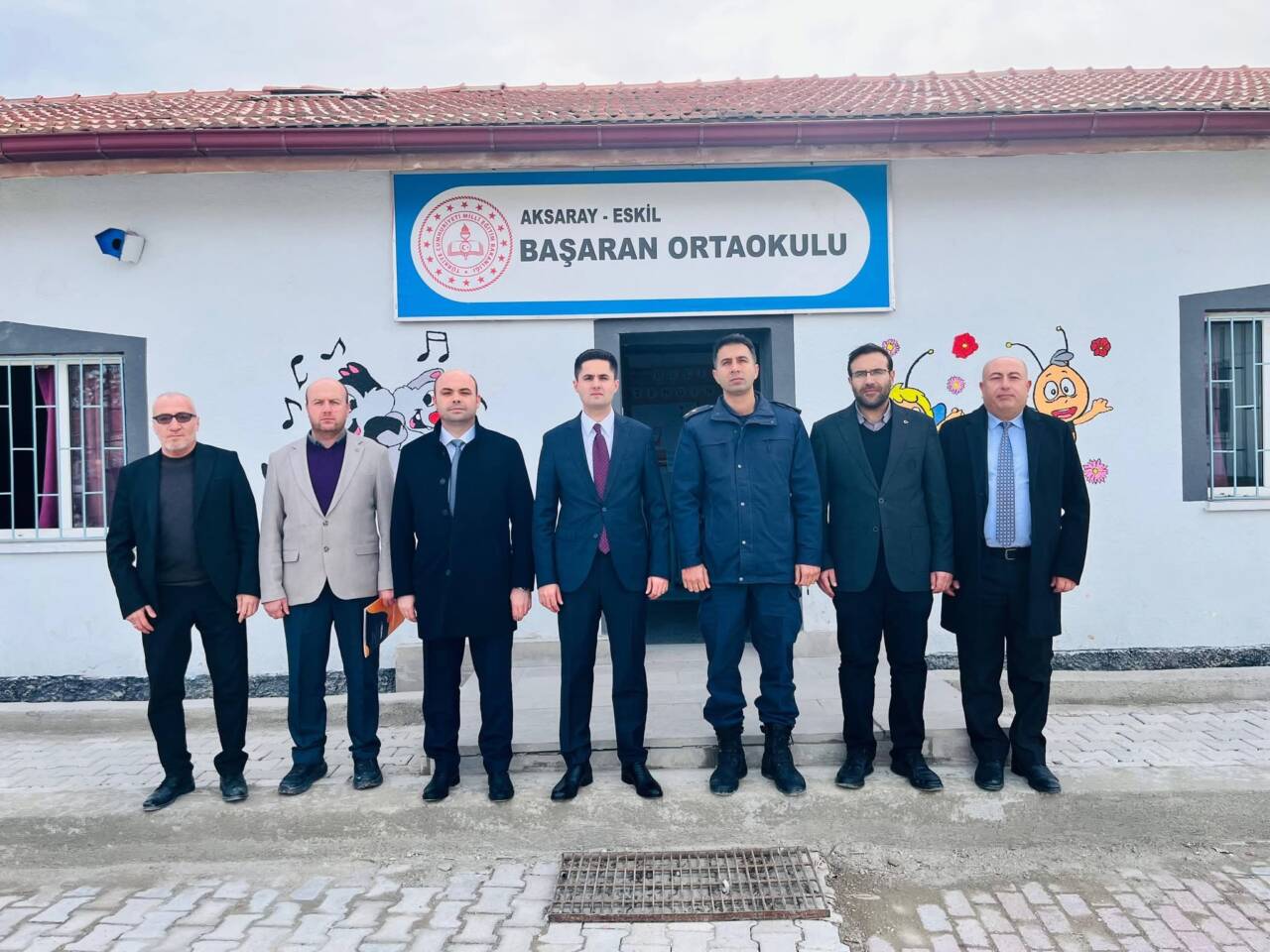 Eskil ilçesinde gerçekleştirilen köy ziyaretleri kapsamında Başaran ve Güneşli köylerinde