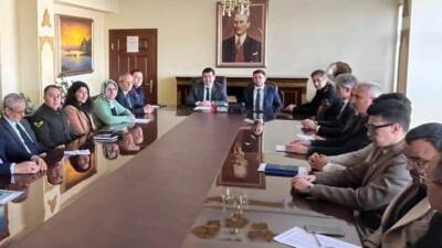 Ortaköy’de düzenlenen İlçe İdare Şube Başkanları toplantısında, kamu hizmetlerinde gelinen