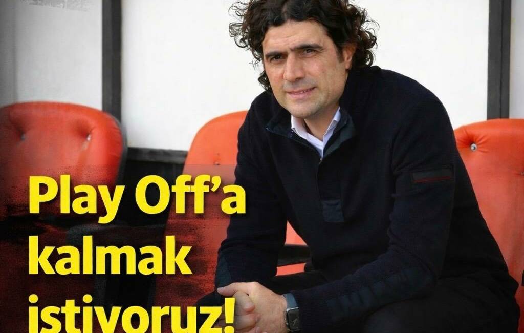 Aksarayspor Teknik Direktörü Serhat Gülpınar, skoru koruma sorununa dikkat çekti,