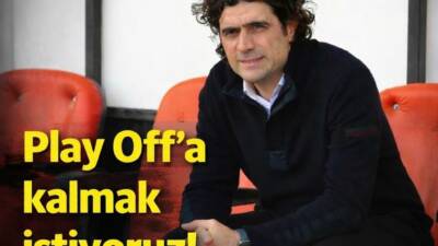 Aksarayspor Teknik Direktörü Serhat Gülpınar, skoru koruma sorununa dikkat çekti,