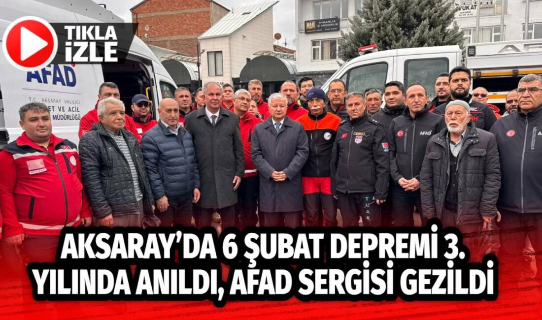 Aksaray Ulu Camide Mevlüt okutulup AFAD ikramları dağıtıldı; vatandaşlar Valilik
