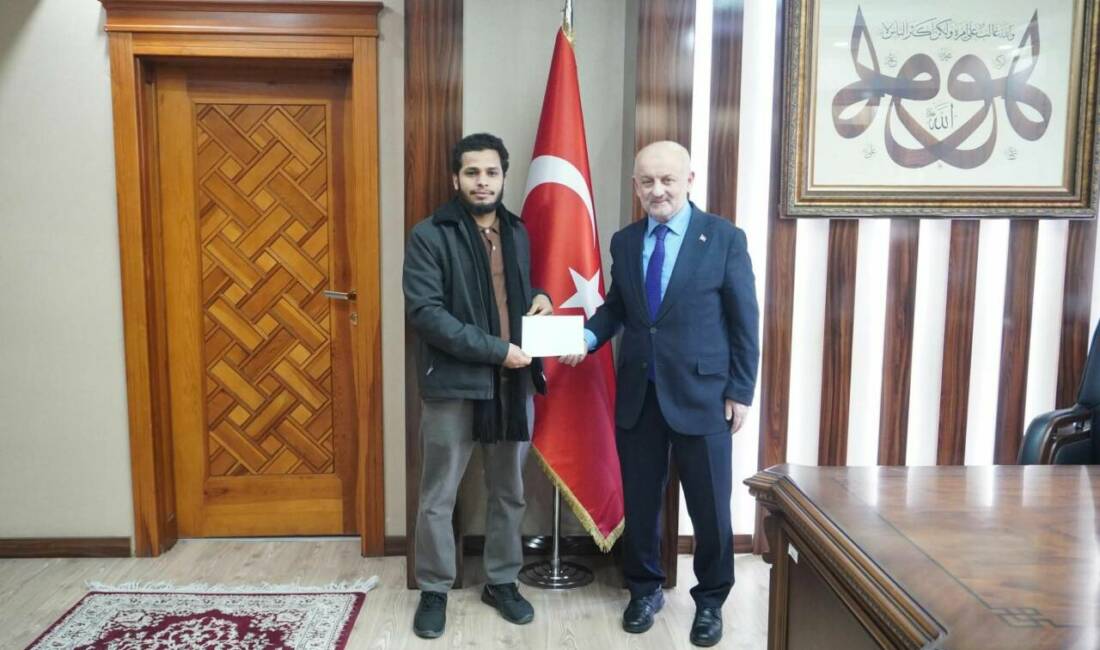 İl Müftüsü Veysel Işıldar, Aksaray Üniversitesindeki uluslararası öğrencilerle bir araya