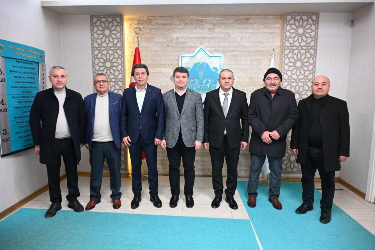 Aksaray Belediye Başkanı Evren Dinçer, Ortaköy ilçesinde faaliyet gösteren sivil