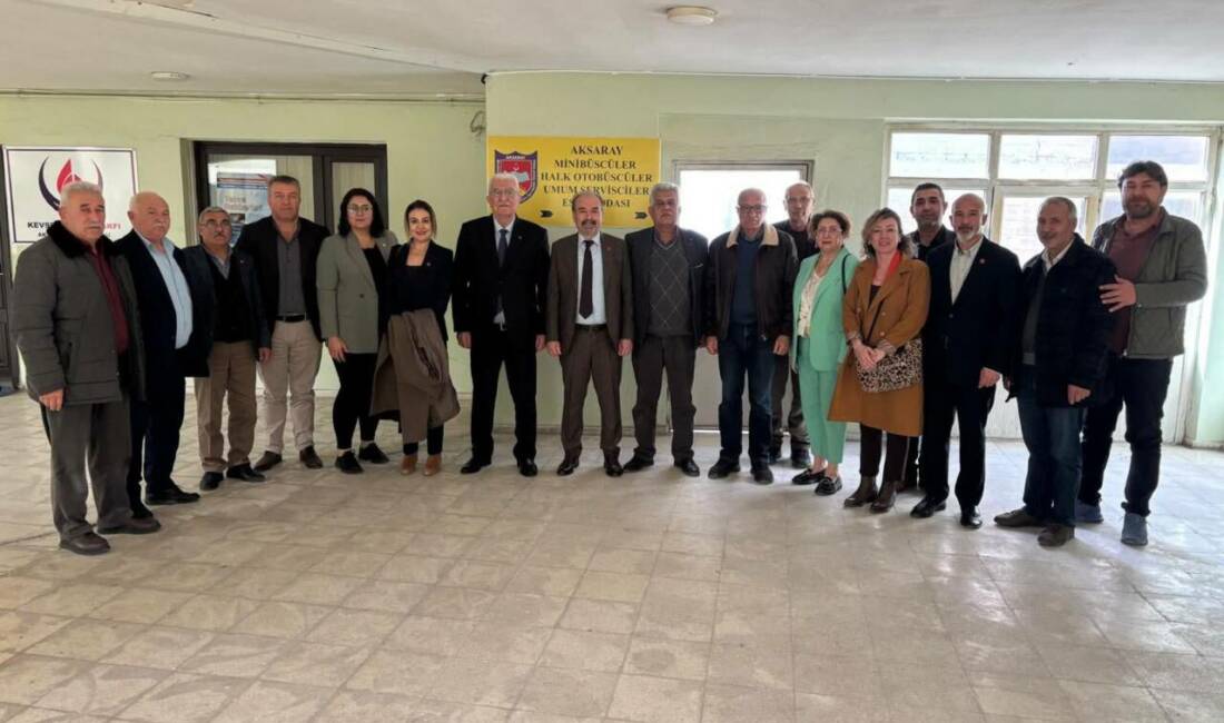 CHP Aksaray yönetimi, kentte faaliyet gösteren oda ve sendikalara yönelik