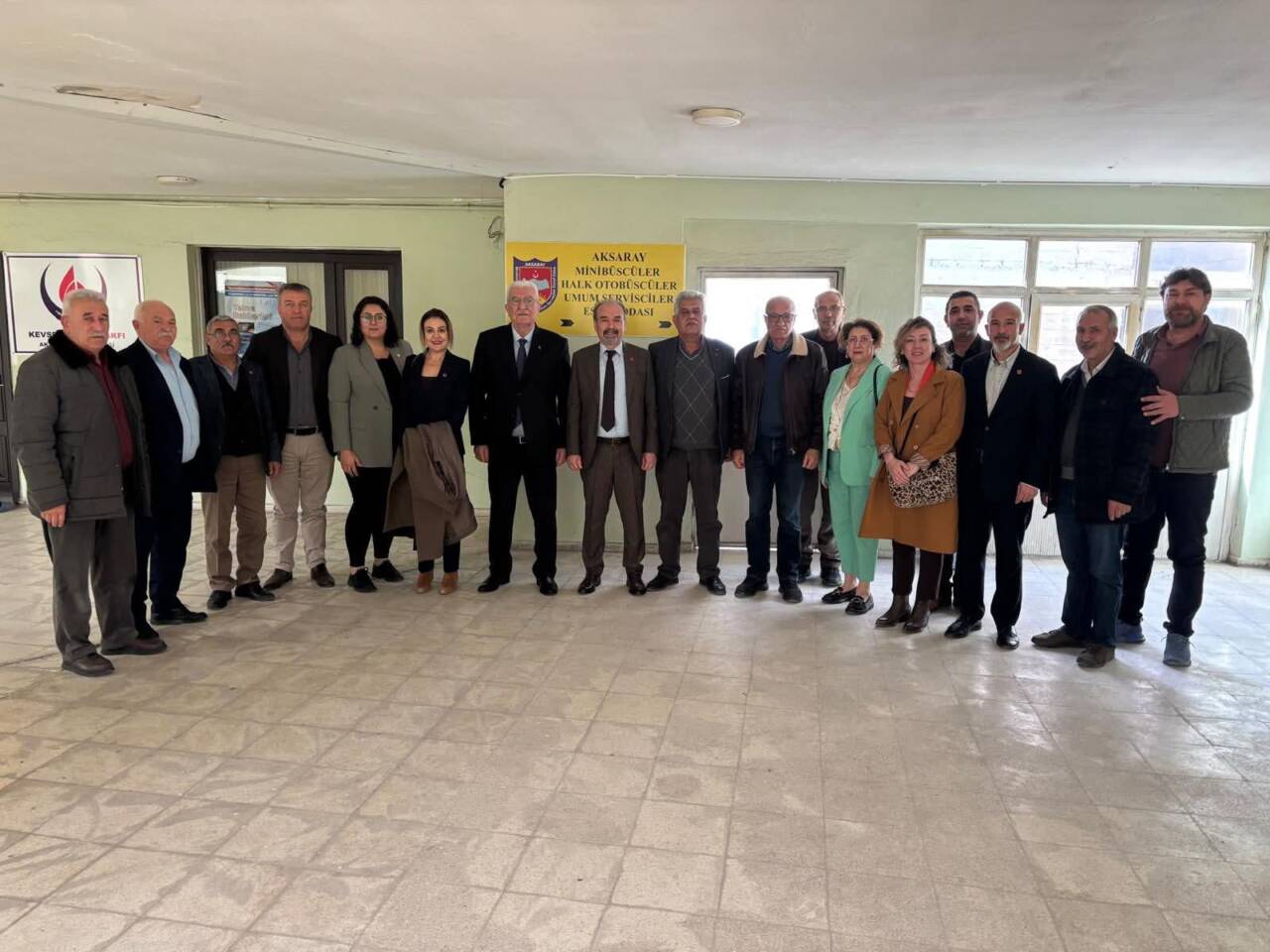 CHP Aksaray yönetimi, kentte faaliyet gösteren oda ve sendikalara yönelik