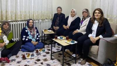 Asrın felaketi 6 Şubat depreminin yıl dönümünde MHP Aksaray Kadın