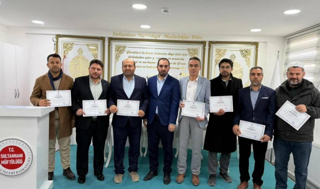 Sultanhanı İlçe Müftülüğü tarafından düzenlenen aylık mutat toplantıda Ramazan ayı