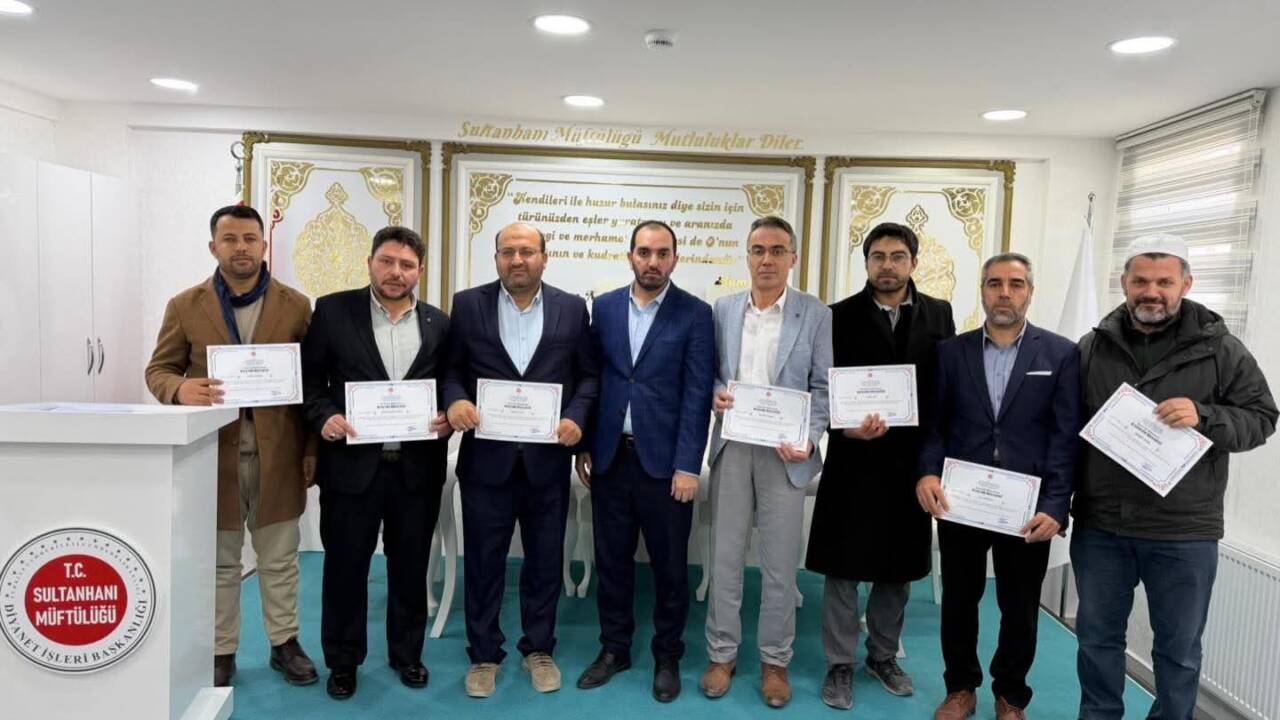 Sultanhanı İlçe Müftülüğü tarafından düzenlenen aylık mutat toplantıda Ramazan ayı