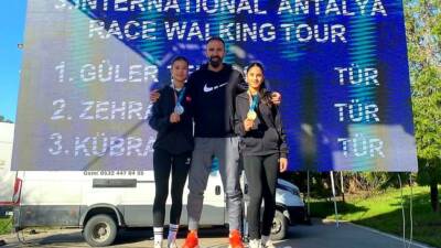 Antalya’da düzenlenen Uluslararası International 3. Race Walking Silver Tour kapsamında