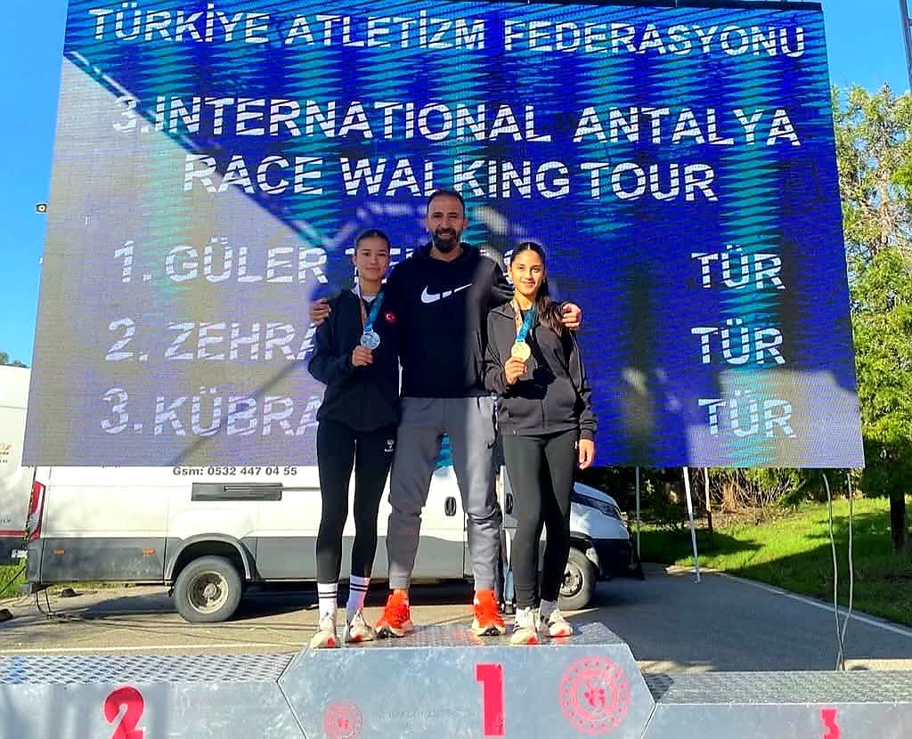 Antalya’da düzenlenen Uluslararası International 3. Race Walking Silver Tour kapsamında