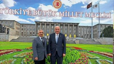 Sağlık Belediye Başkanı Abdullah Tosun, Ankara’da MHP’li üst düzey isimlerle