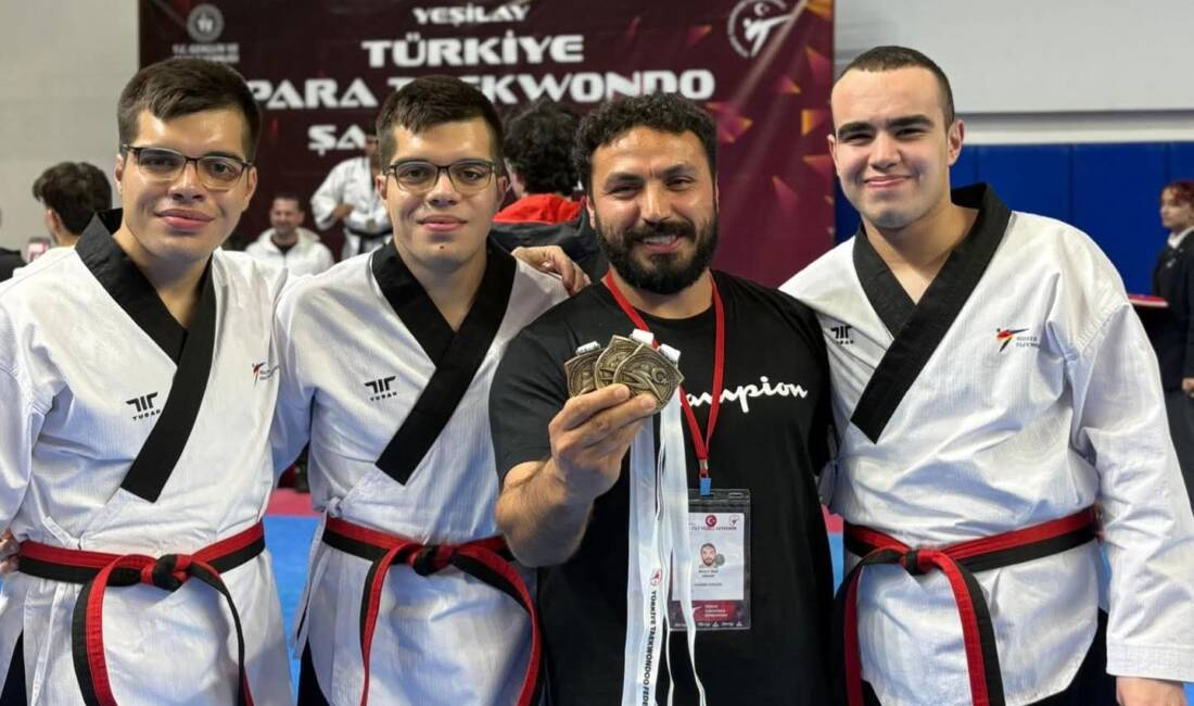 Ankara’da düzenlenen Türkiye Parapoomsae Şampiyonası’nda P23 Büyükler Kategorisi mücadelelerinde Aksaray